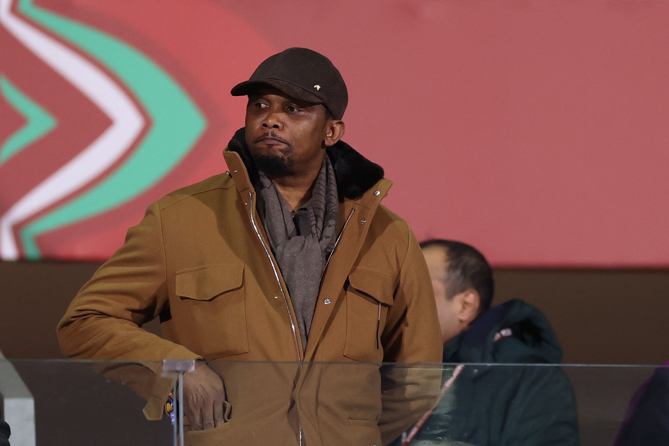Eto'o has been banned for alleged misconduct during a match at the Africa Cup of Nations