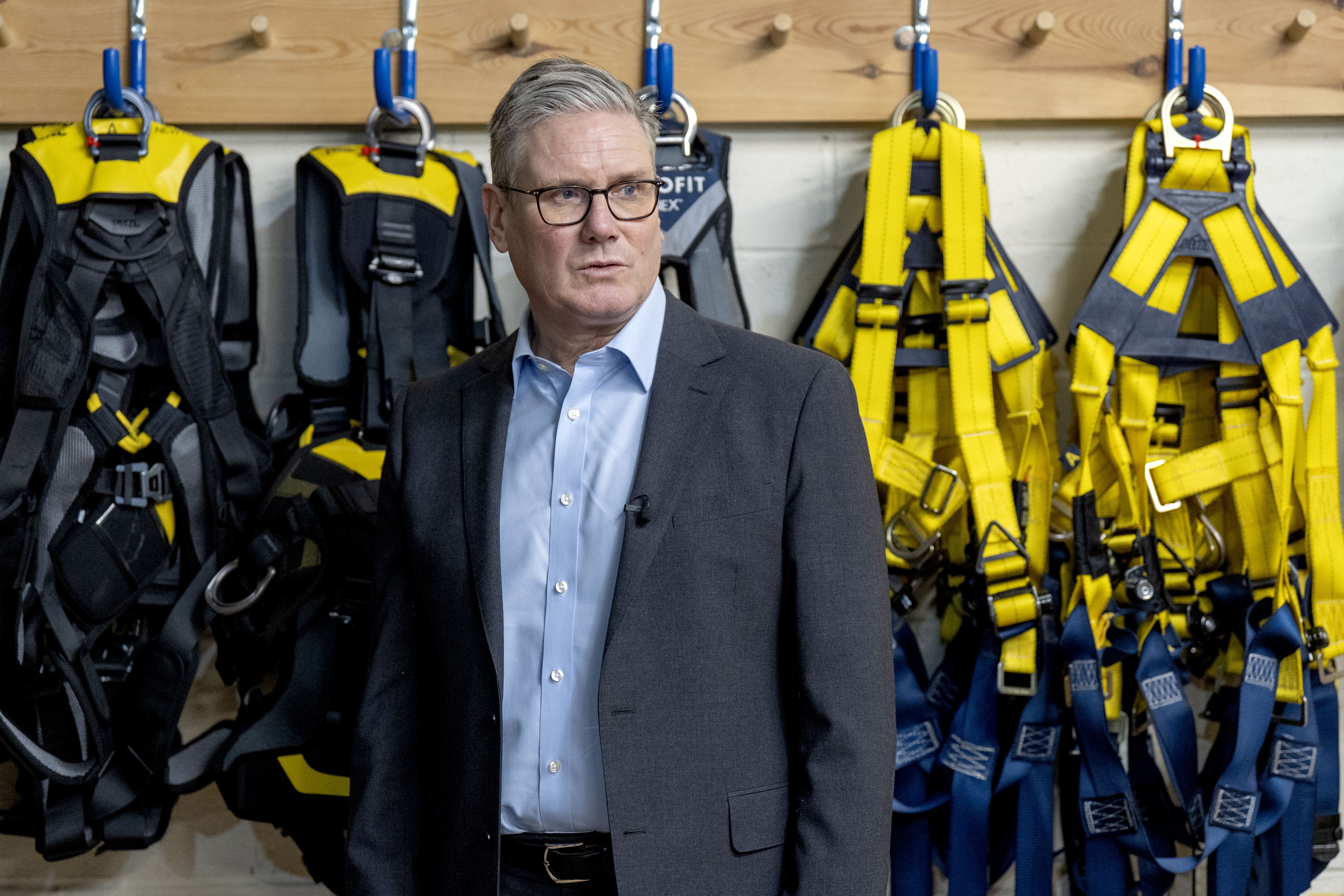 Prime Minister Sir Keir Starmer said May’s Holyrood election is about who governs Scotland, not who is Prime Minister (PA)