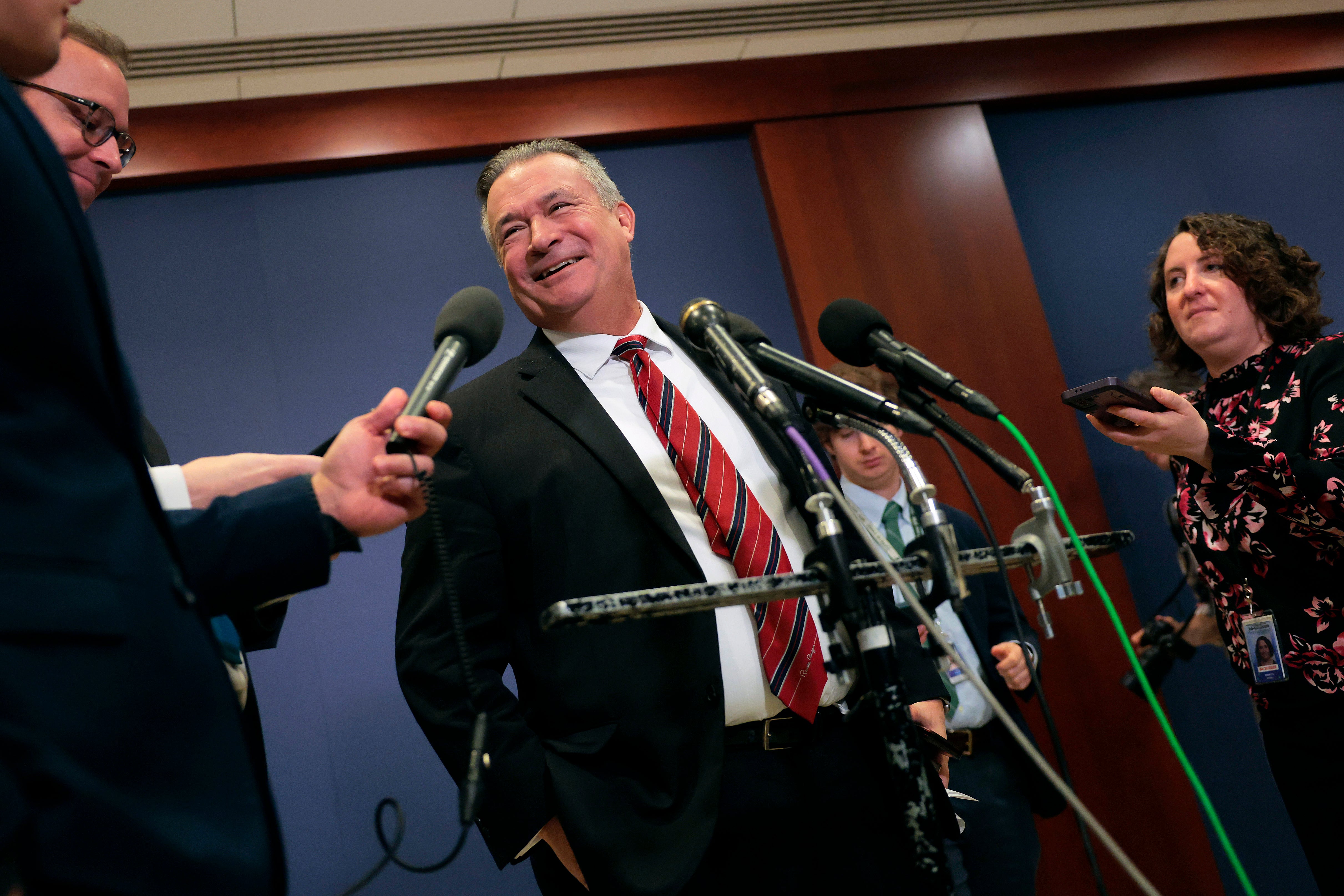 <p>Representative Don Bacon said he would consider supporting a Greenland-related impeachment of President Donald Trump</p>