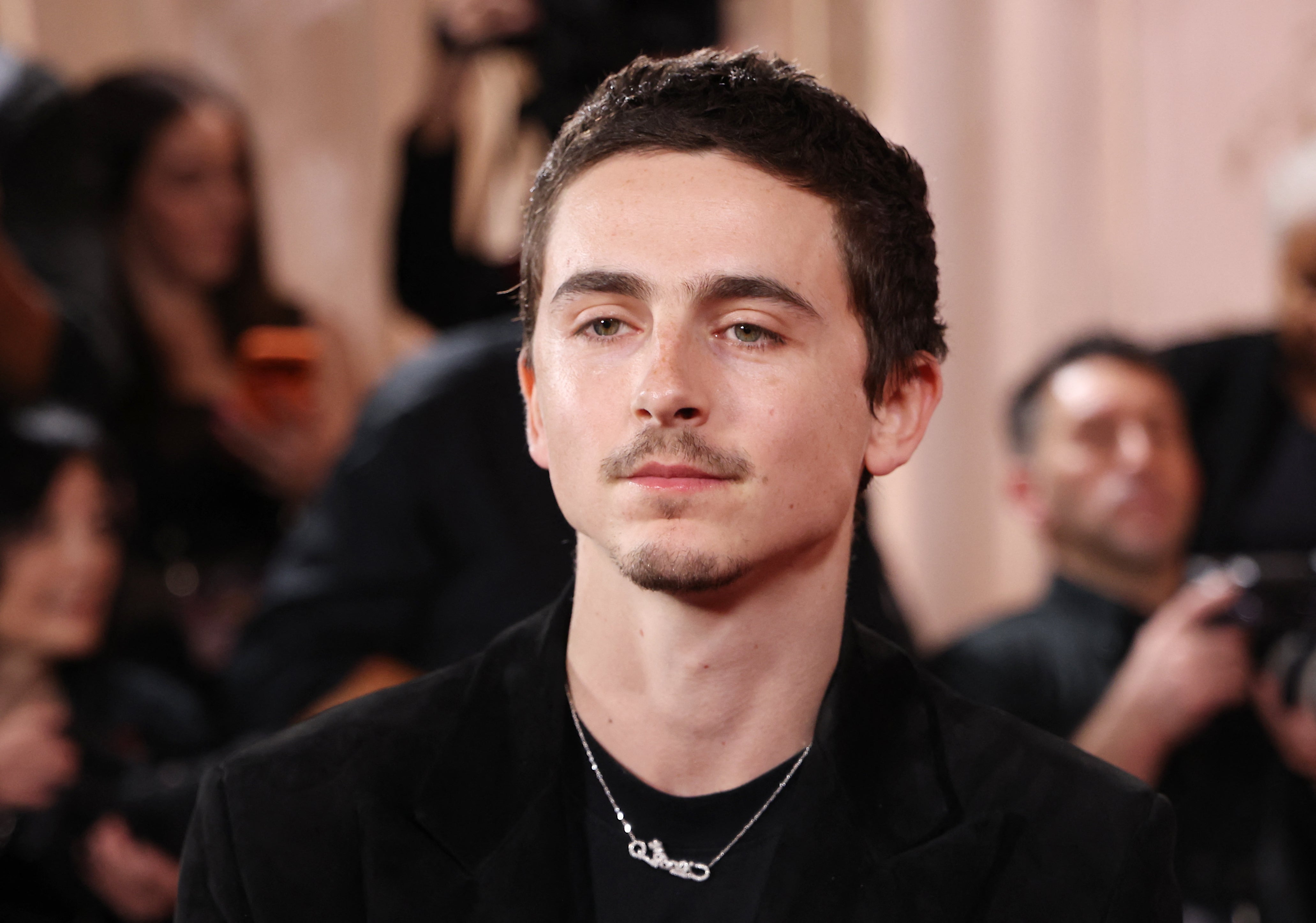 <p>Timothée Chalamet recently revealed during a Q & A session how a background actor responded when Chalamet attempted to make him angry</p>