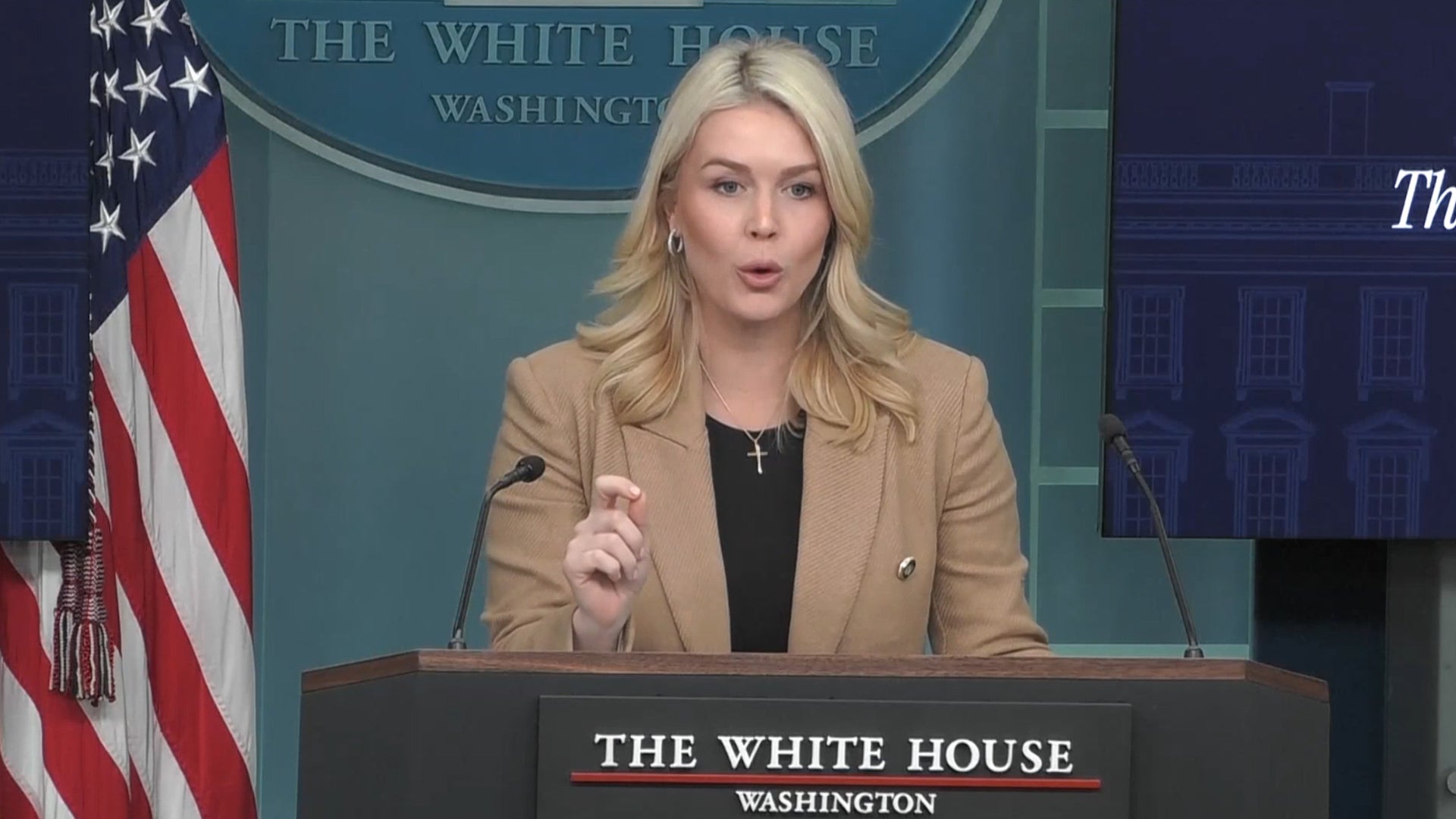 <p>Karoline Leavitt blows up on reporter that says Renee Good was unlawfully killed</p>