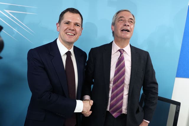 <p>Robert Jenrick is one of many Tory MPs who have defected to Reform UK (Jordan Pettitt/PA)</p>