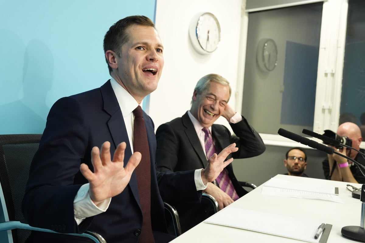 Robert Jenrick latest: Reform MP insists former Tory minister won&rsquo;t try to oust Farage after defection