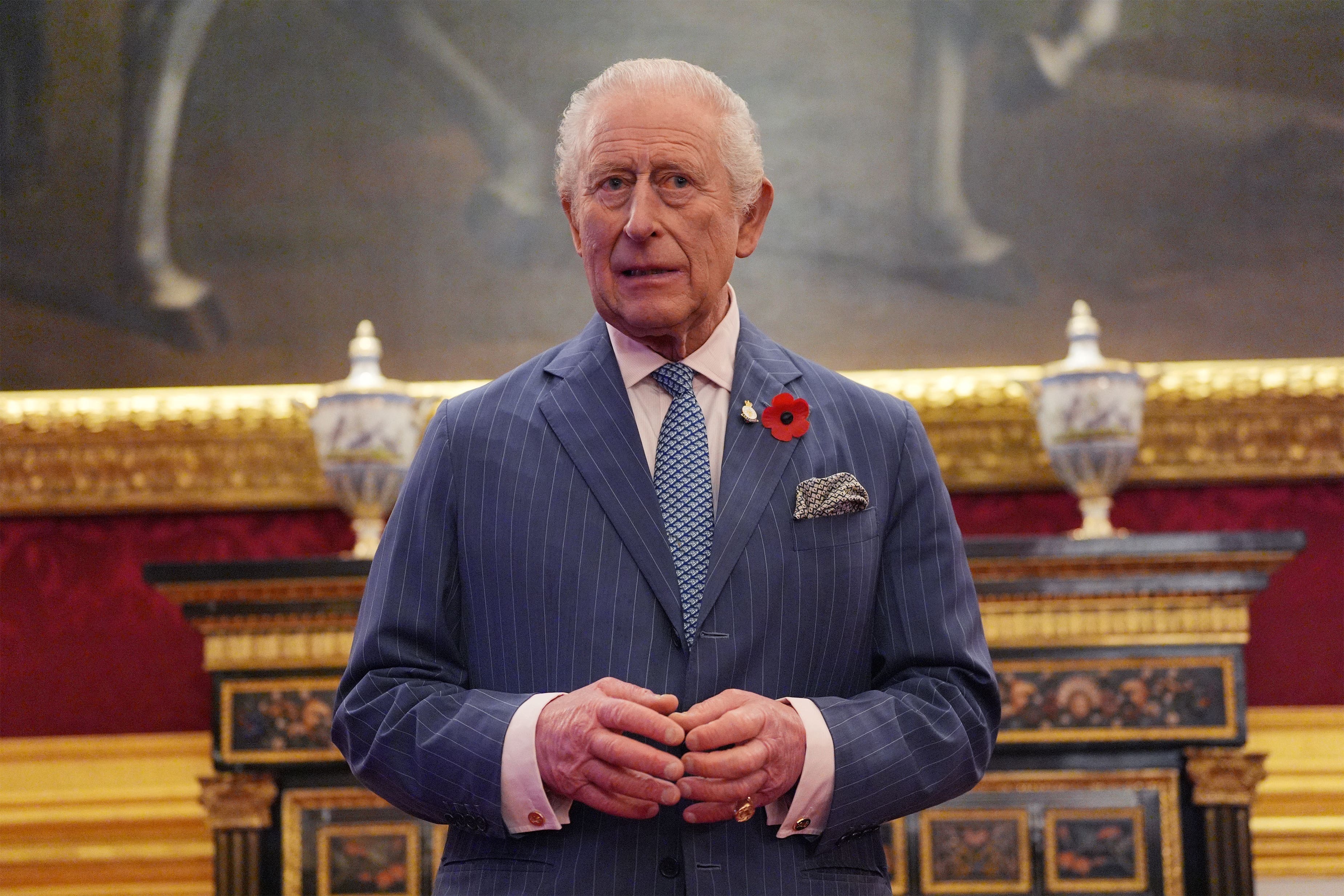 <p>King Charles during a reception for the 2025 Queen Elizabeth Prize for Engineering, at St James’ Palace in central London </p>
