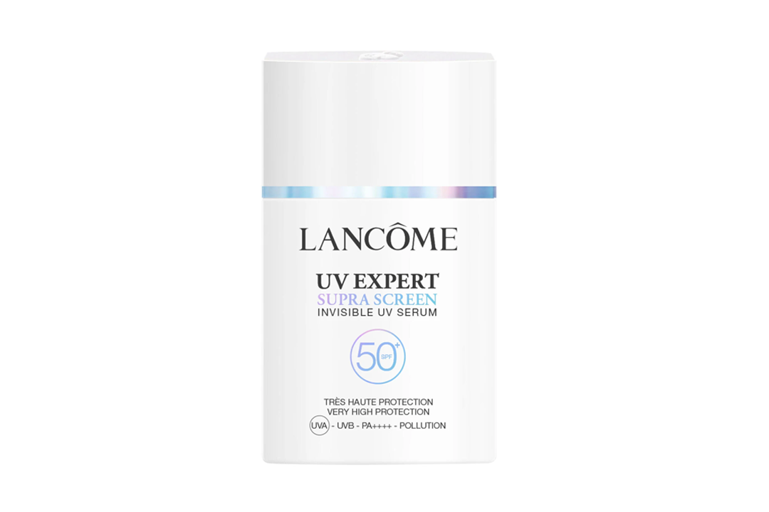 Best face sunscreen Indybest review Lancôme UV expert supra screen invisible UV serum, SPF50+