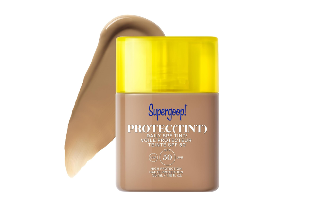 Best face sunscreen Indybest review Supergoop! protec(tint) daily SPF tint, SPF50