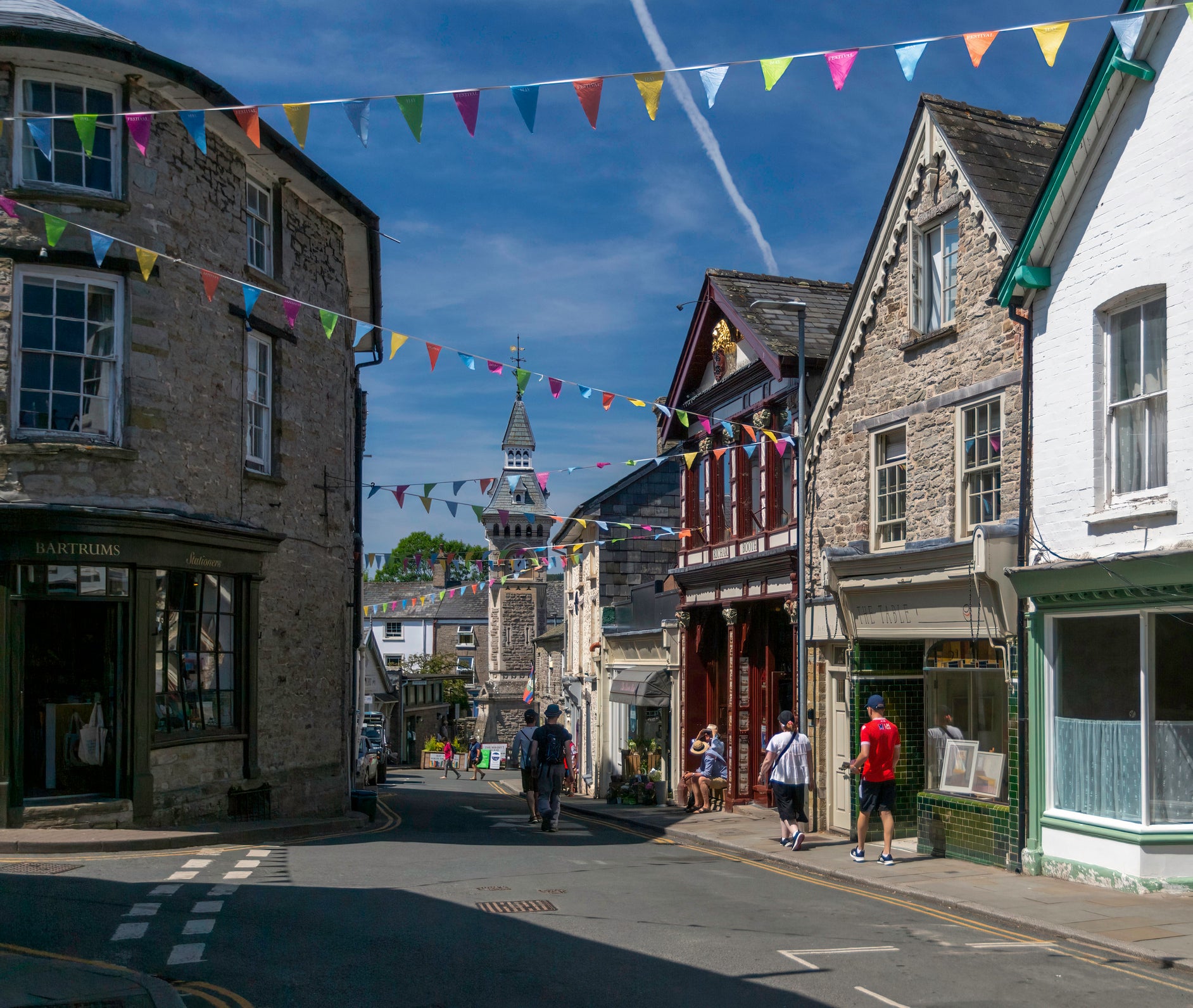 Hay-on-Wye is one of the most popular towns in Herefordshire