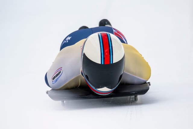 <p>Team GB want a ban on their new skeleton helmets to be overturned</p>