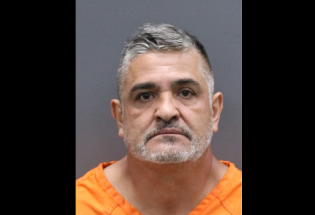 <p>Felix Uresti, 51, was arrested after being caught in the act of throwing the hardware into a road in Valrico, around 15 miles east of Tampa</p>