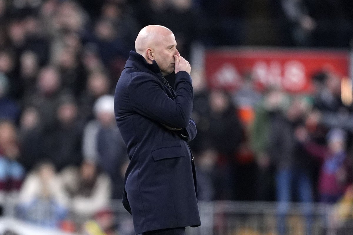 Arne Slot &lsquo;understands&rsquo; Liverpool fans booing after draw with Burnley