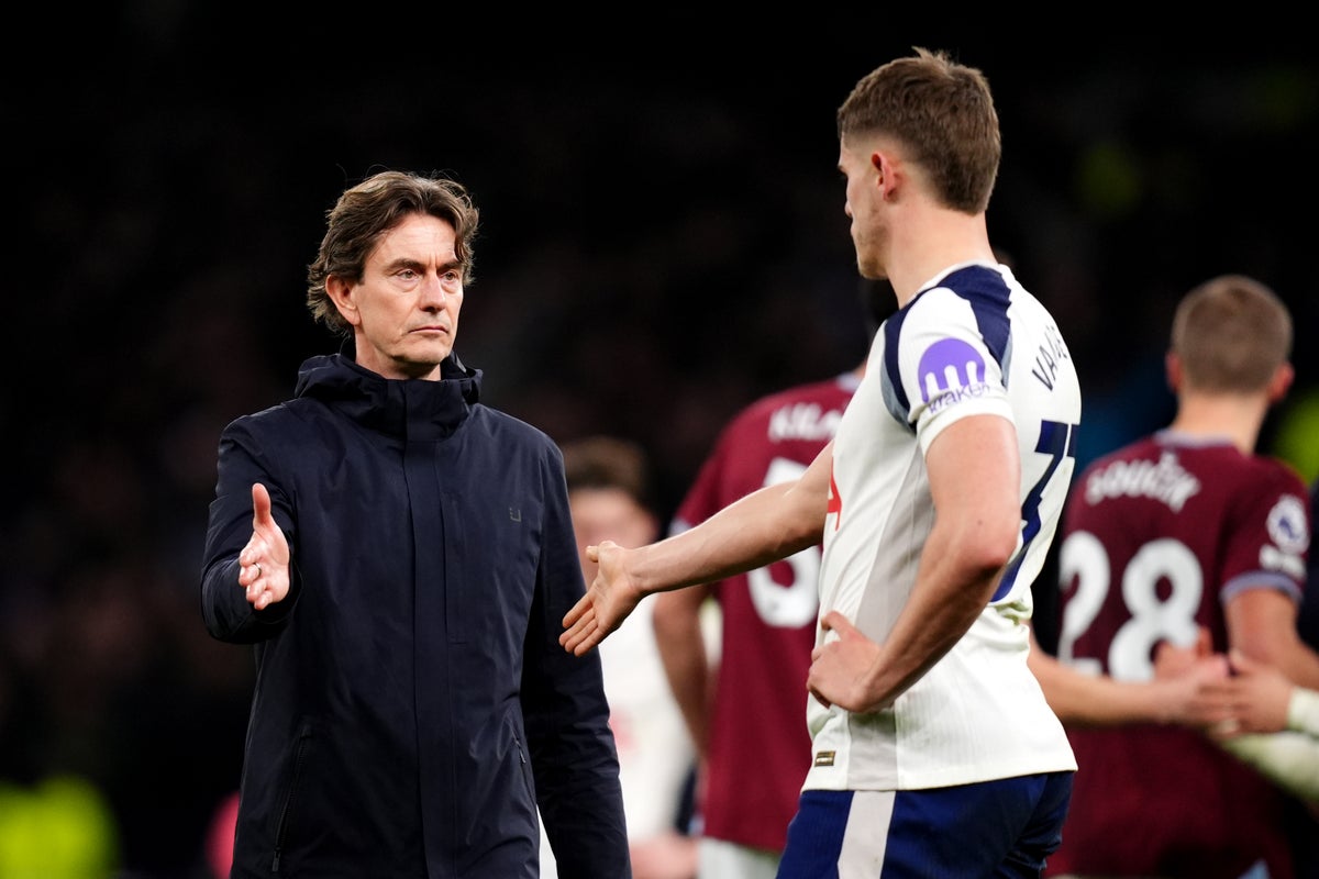 Tottenham considering Thomas Frank&rsquo;s future as fans turn on manager after shock defeat by West Ham