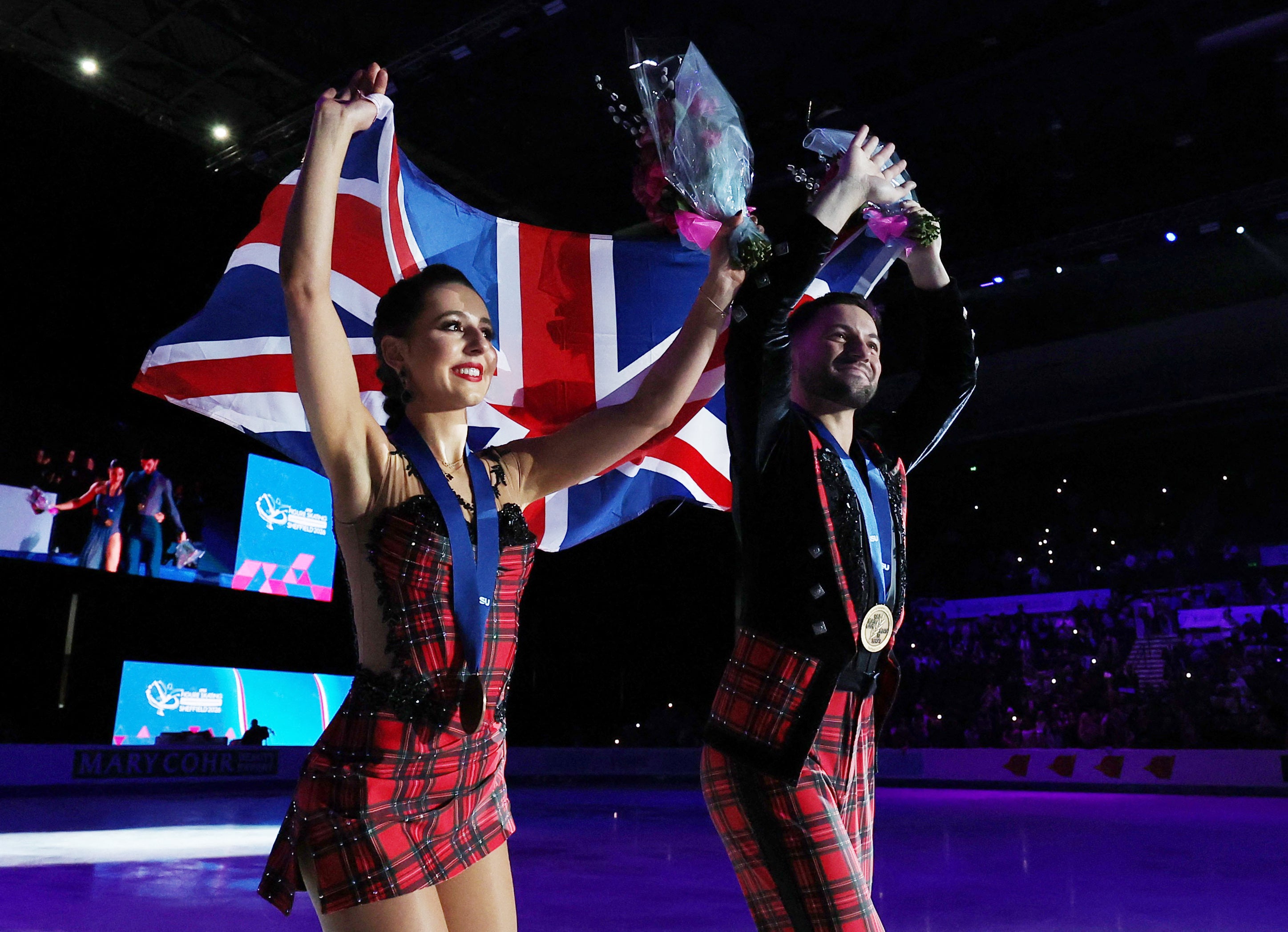 A couple of minor issues were all that separated them from the Italian pair on the night