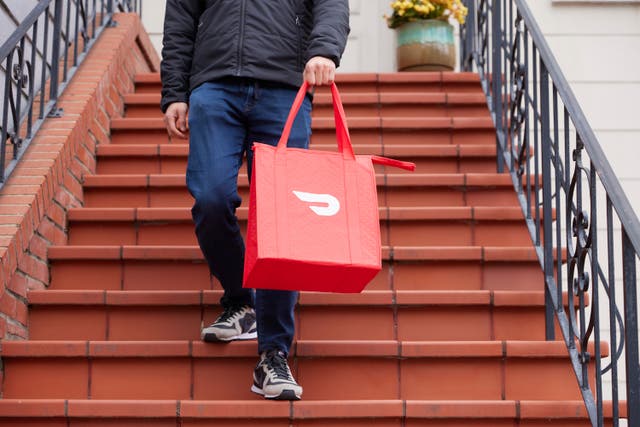 <p>DoorDash and Uber Eats couriers in New York City get tipped, on average, just 76 cents per order,— down about $3 from a couple of years ago</p>