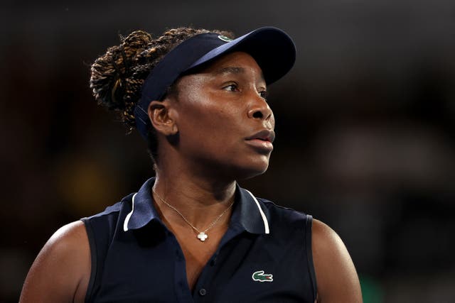 <p>Venus Williams became the oldest woman to play in a singles match at the Australian Open</p>
