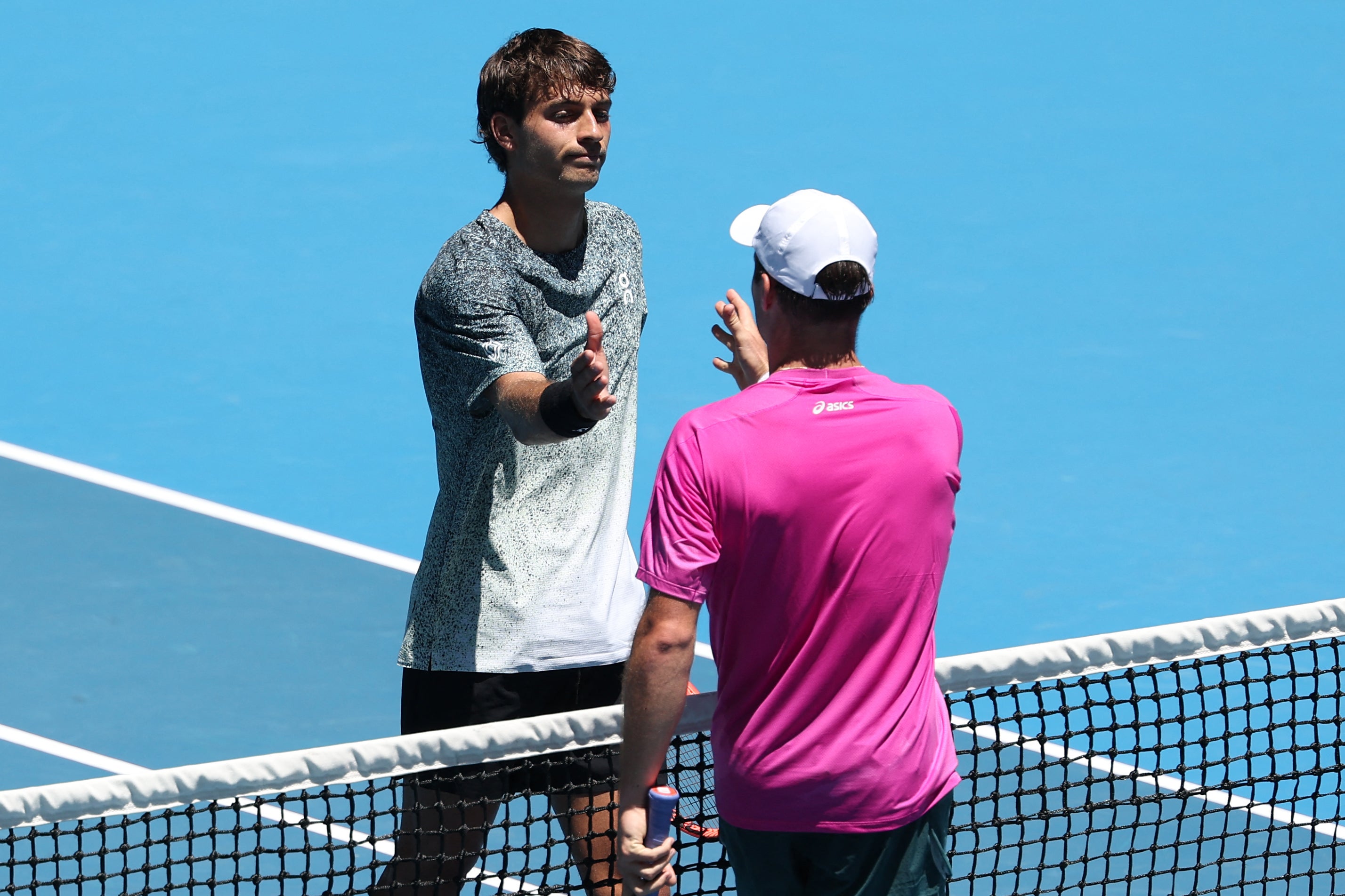 Fery beat Cobolli in the first round of the Australian Open this season