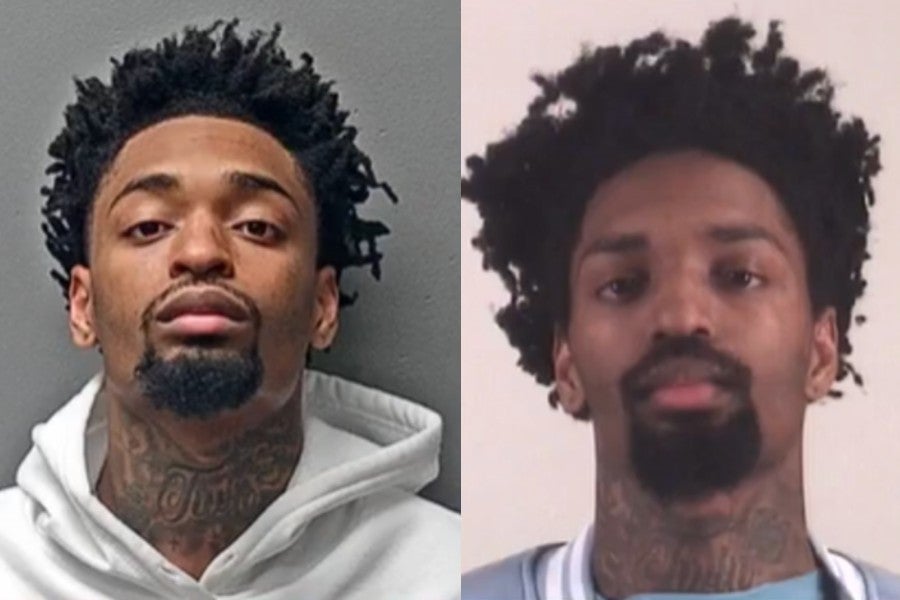 <p>Solomon Gbadebo (left) and Samuel Gbadebo (right) were arrested last week in connection with two murders that took place in November in Fort Worth, Texas, including one killing that was allegedly revenge for a robbery they were victim to in 2021, according to a report </p>