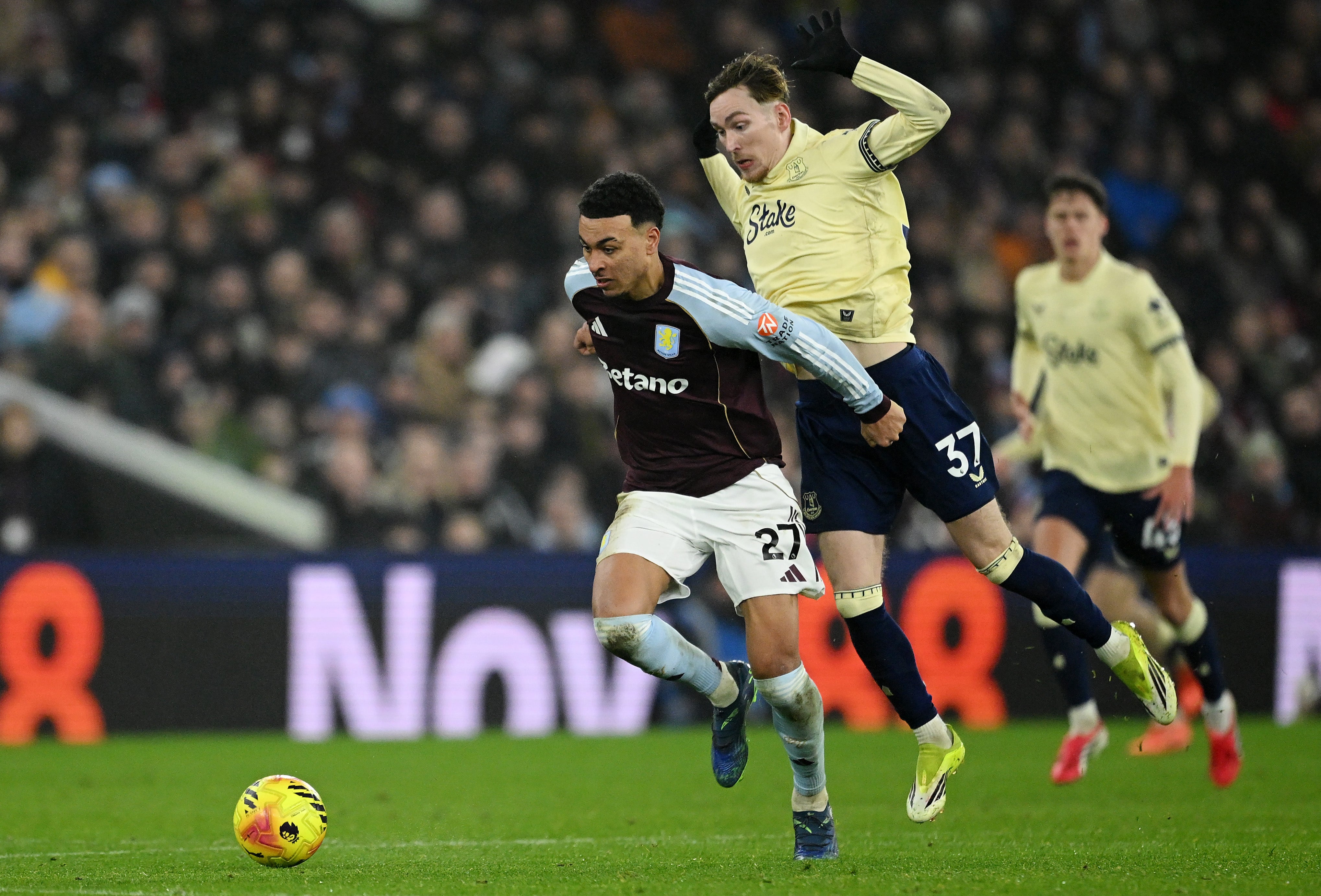 Rodgers participou da derrota do Everton por 1 a 0 para o Villa na semana passada.