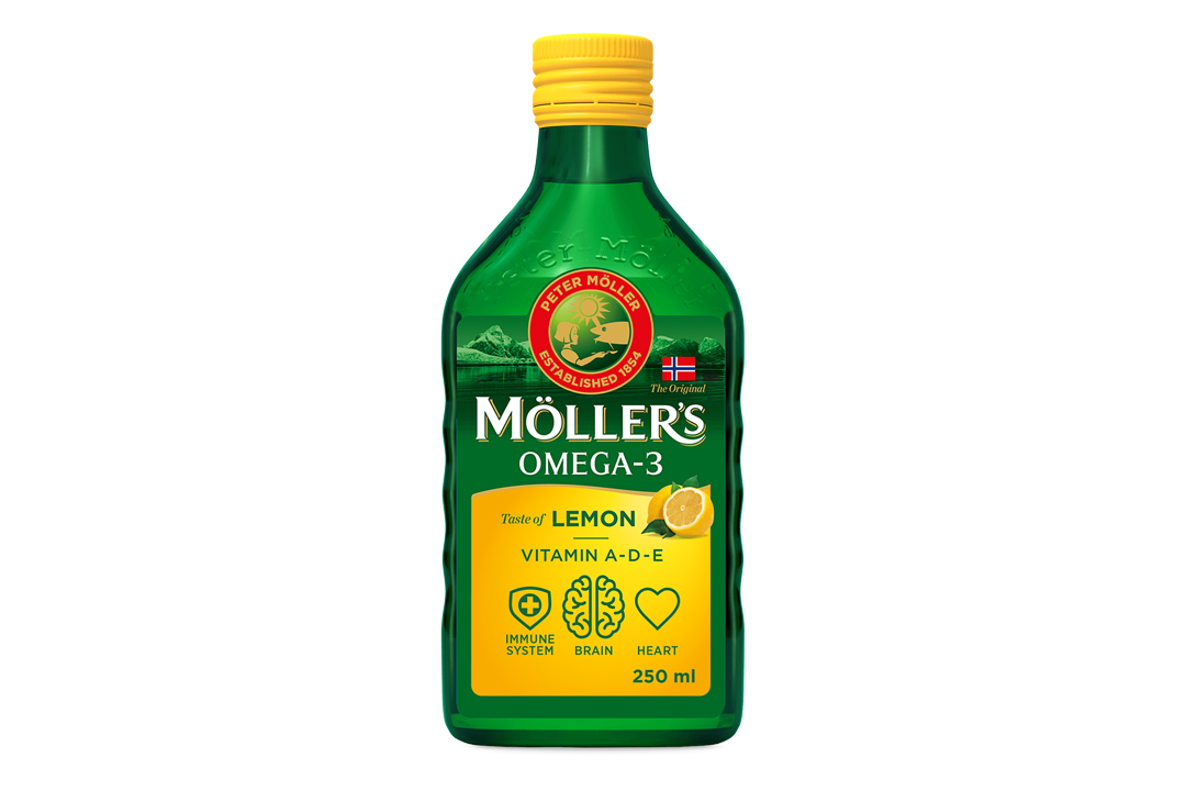 Best cod liver oil Indybest review Möllers omega-3 taste of lemon cod liver oil