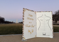 Giant version of Epstein birthday card allegedly from Trump is placed on National Mall in DC