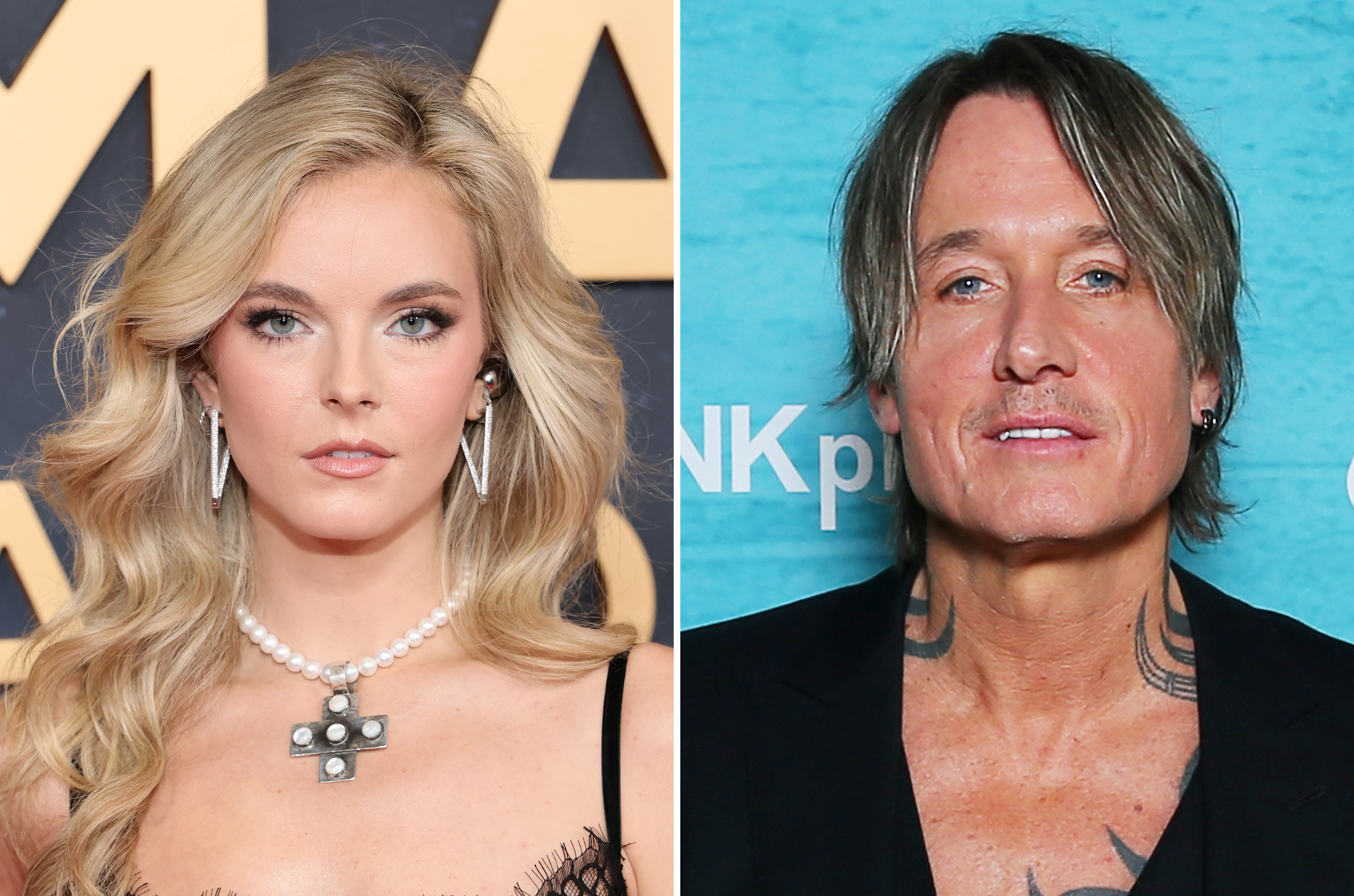 Karley Scott Collins (left) opened for Keith Urban's 2025 High and Alive tour