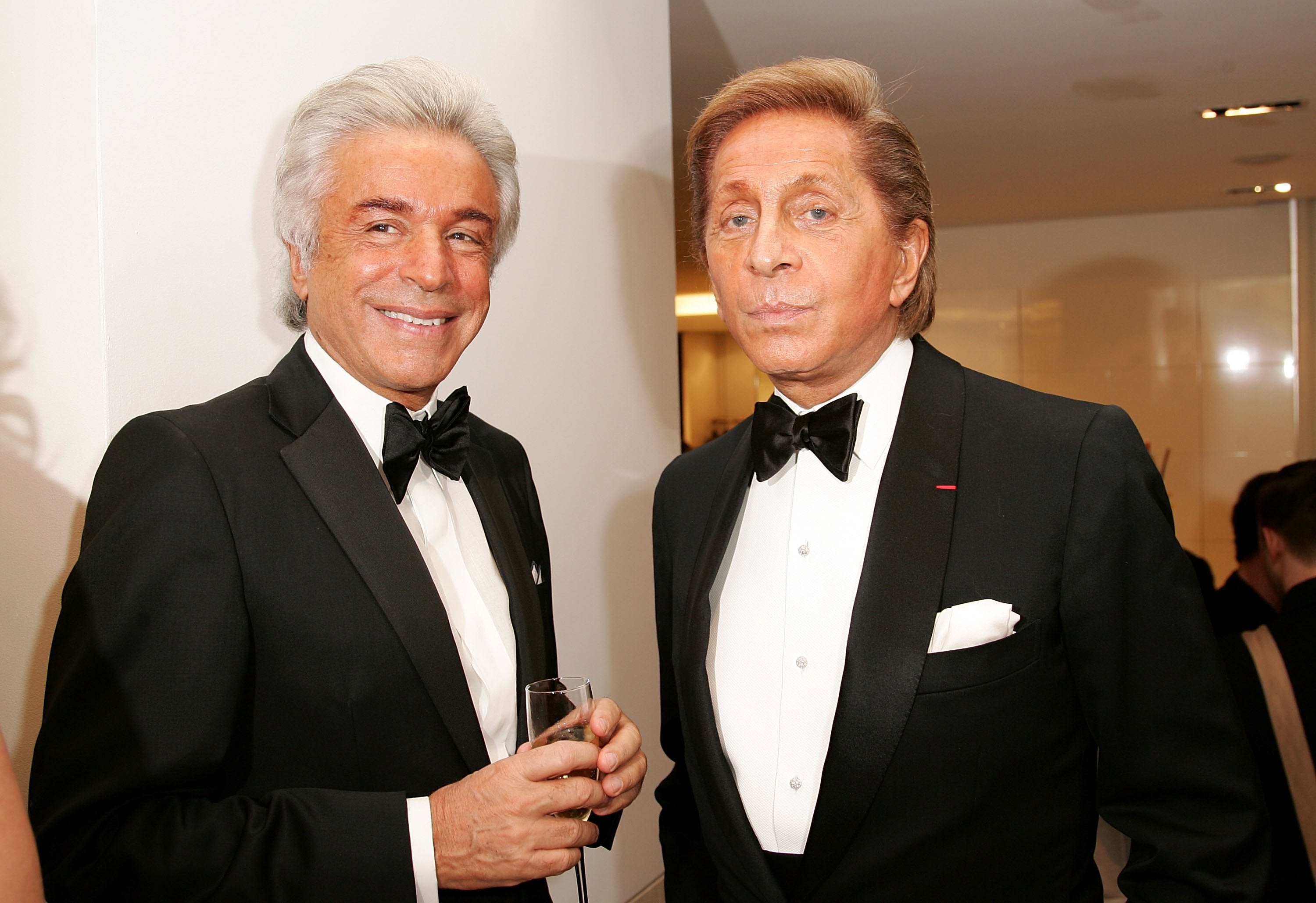 Giancarlo Giametti and Valentino Garavani, pictured in 2006, were business and romantic partners for over 65 years
