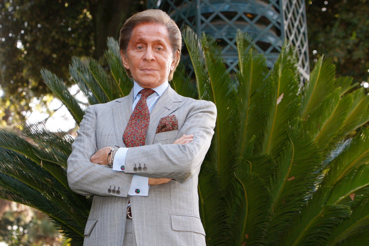 Valentino, fashion designer to the jet set, dies aged 93 in Rome