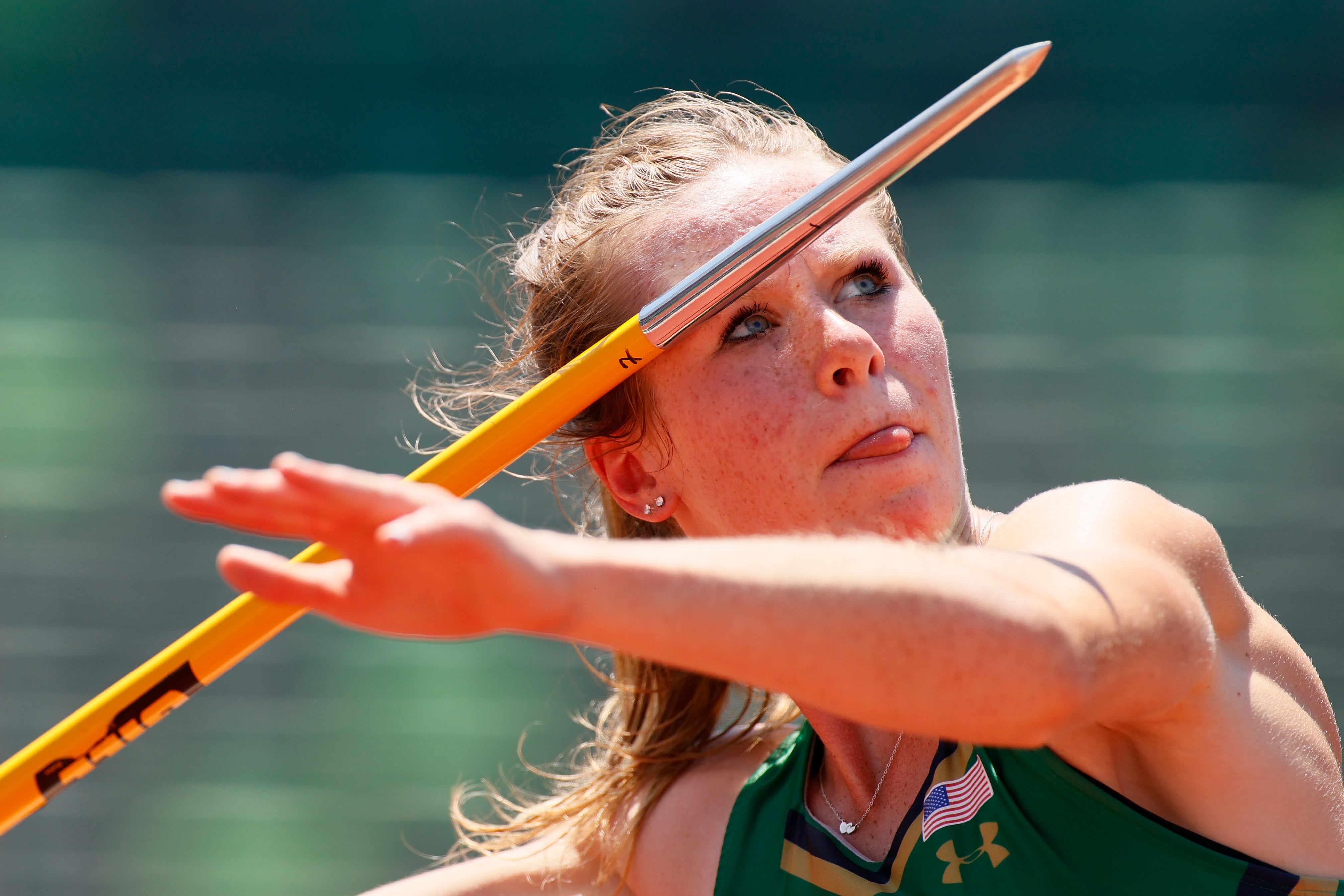 O’Brien won NCAA indoor track and field pentathlon national championships for Notre Dame in 2023, 2024 and 2025