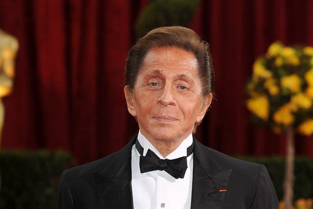 <p>Valentino Garavani arriving for the 81st Academy Awards at the Kodak Theatre, Los Angeles (Ian West/PA)</p>