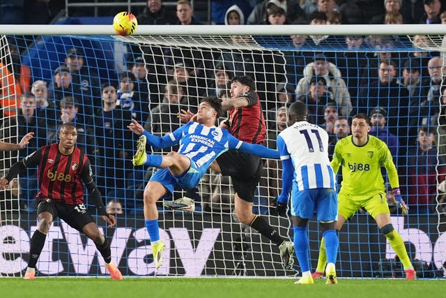<p>Charalampos Kostoulas scored a stunning late equaliser for Brighton </p>