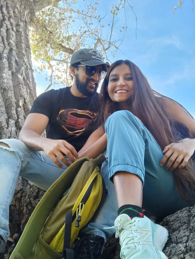 <p>Aditya Prakash and Urmi Bhattacheryya</p>