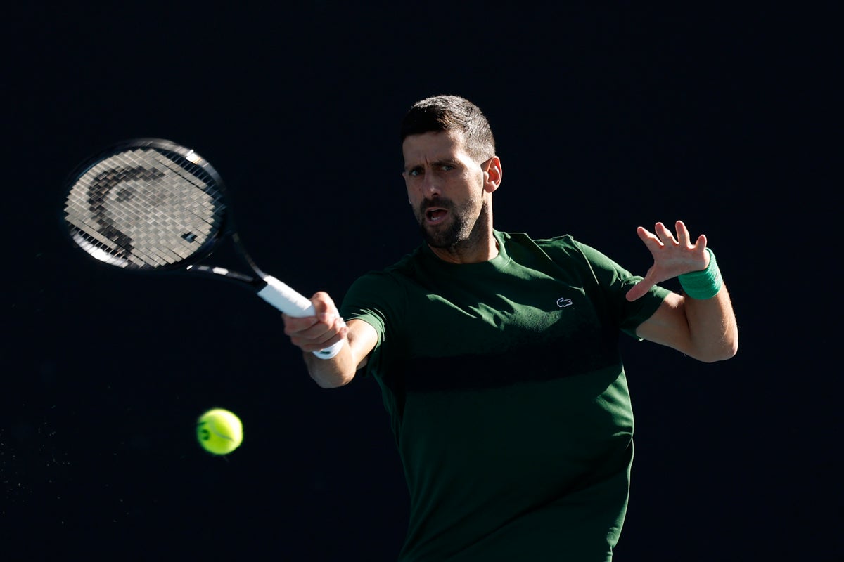 Djokovic v Martinez live: Australian Open latest score updates as Djokovic begins bid and equals Federer record