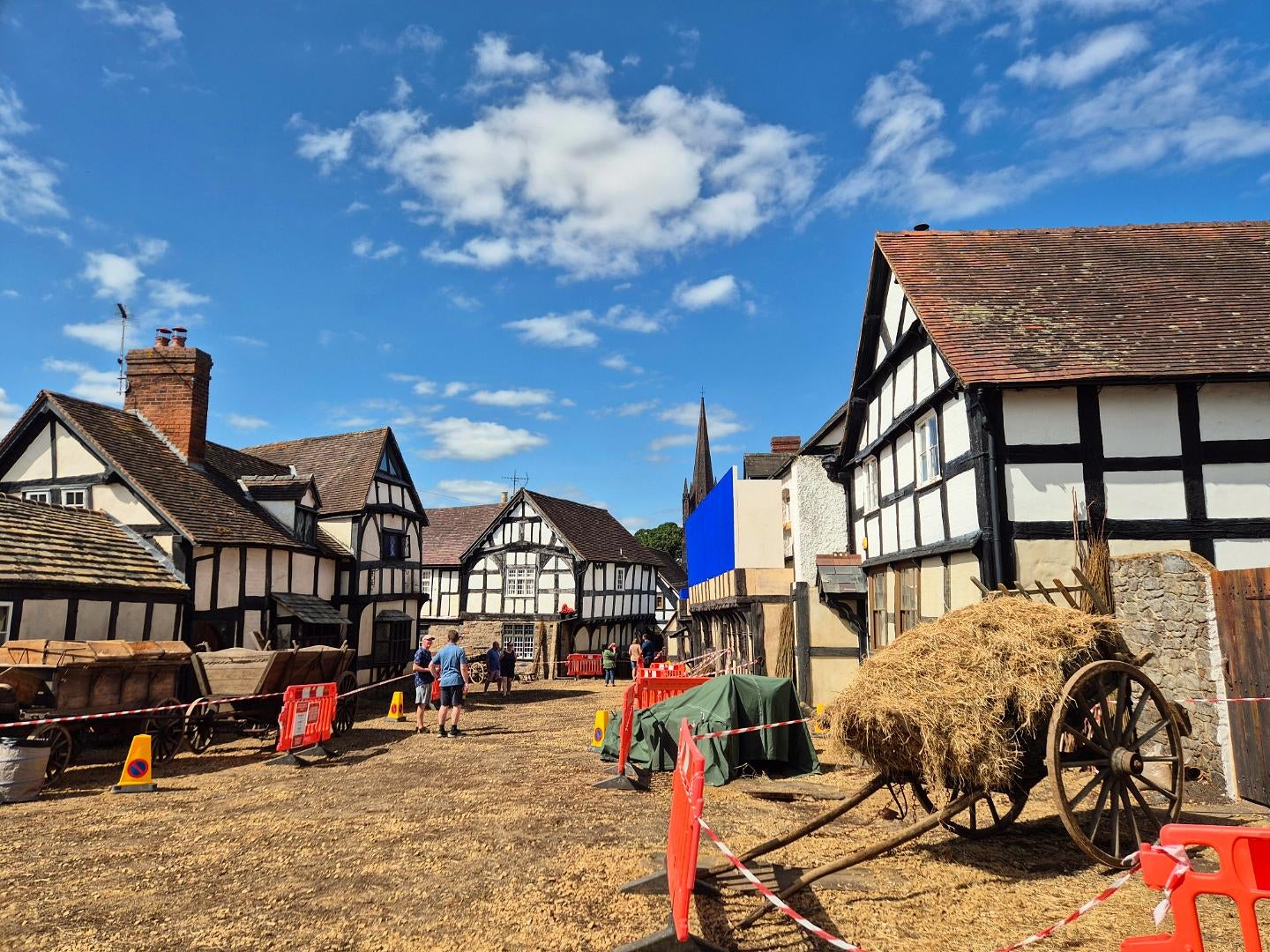Weobley being transformed into Stratford in the summer of 2024