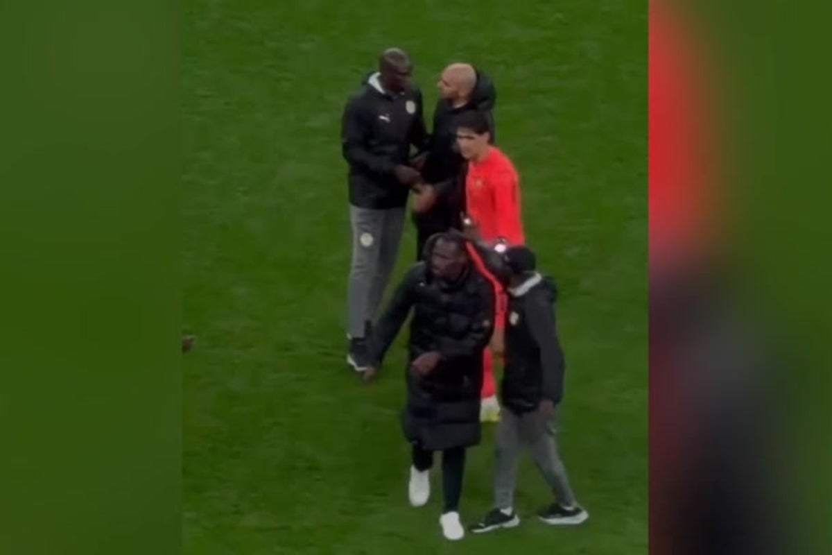 Morocco and Senegal managers restrained after dramatic scenes at AFCON final