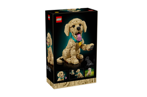 Lego golden retriever