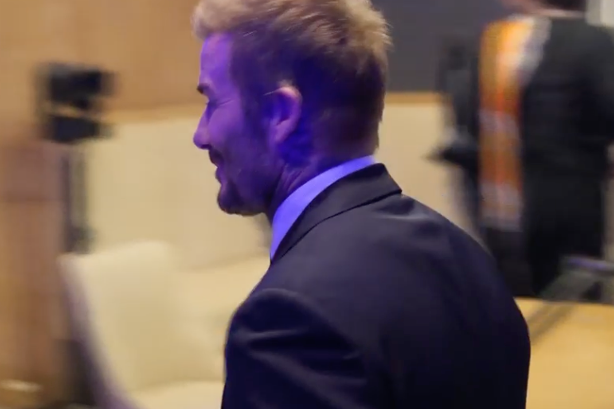 Watch: David Beckham confronted after Brooklyn Beckham’s bombshell statement on family feud