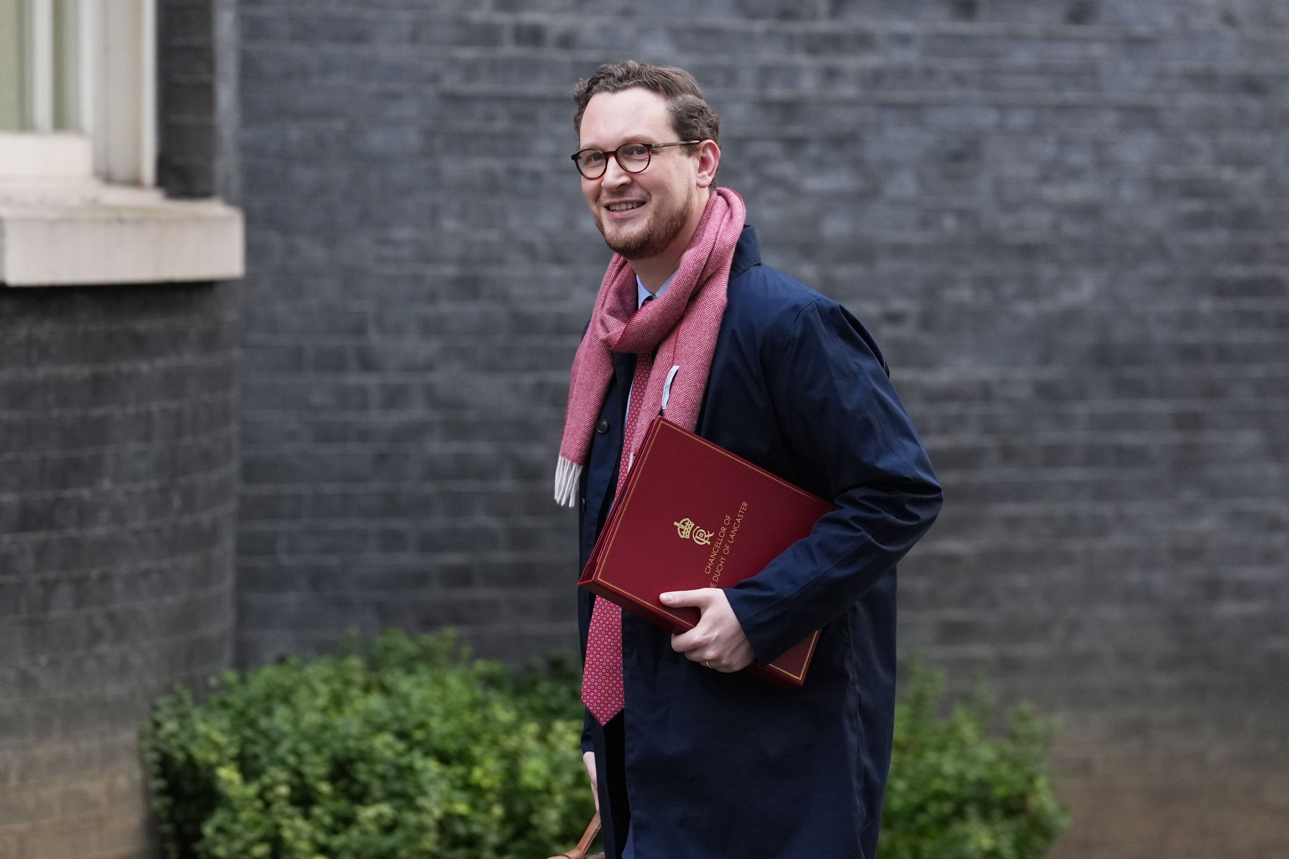 Chief Secretary to the Prime Minister Darren Jones switched Madeleine on alongside Lord Hendy