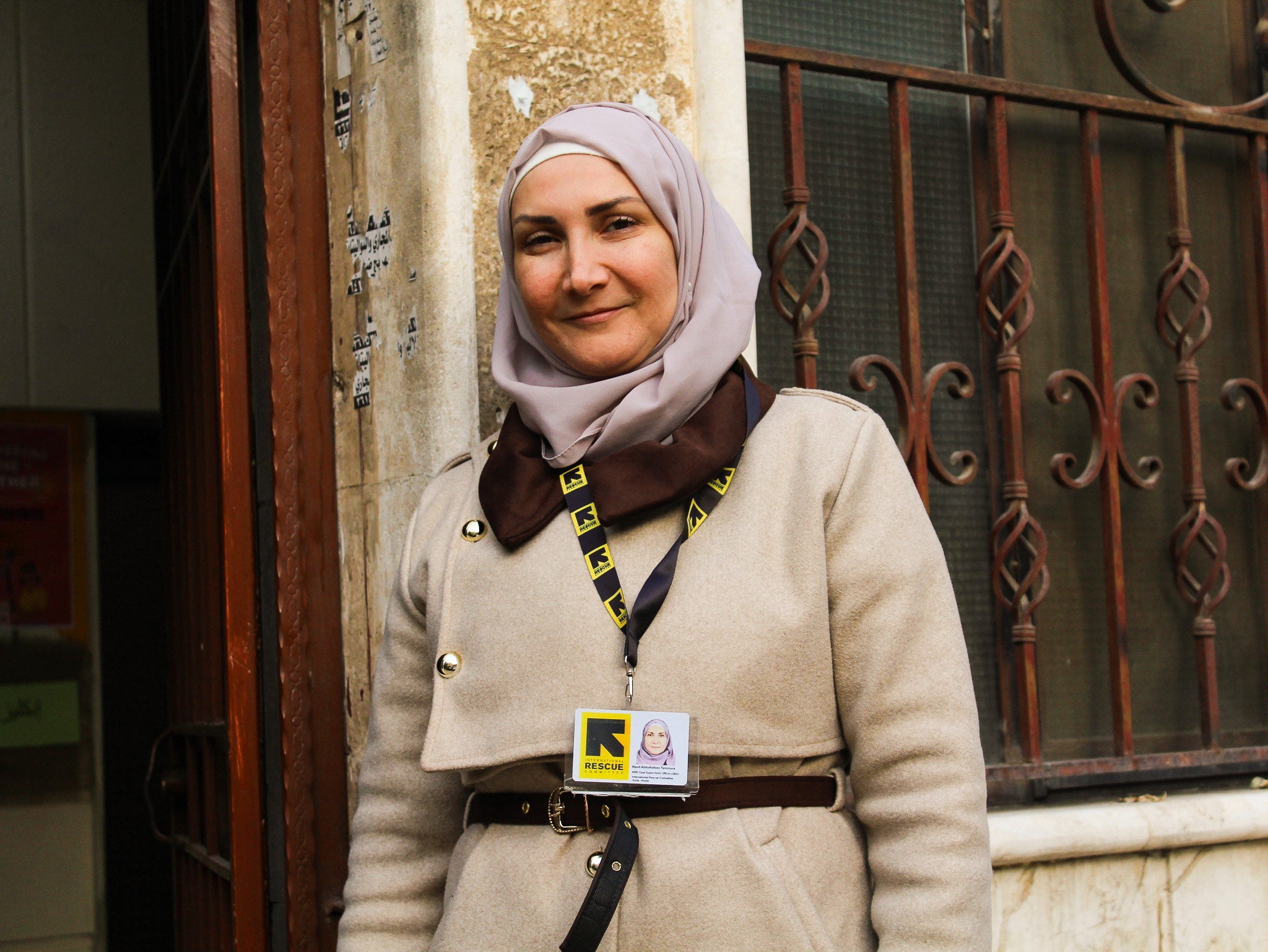 Waed Tannoura, the manager of Shams Center for Women and Girls in Homs