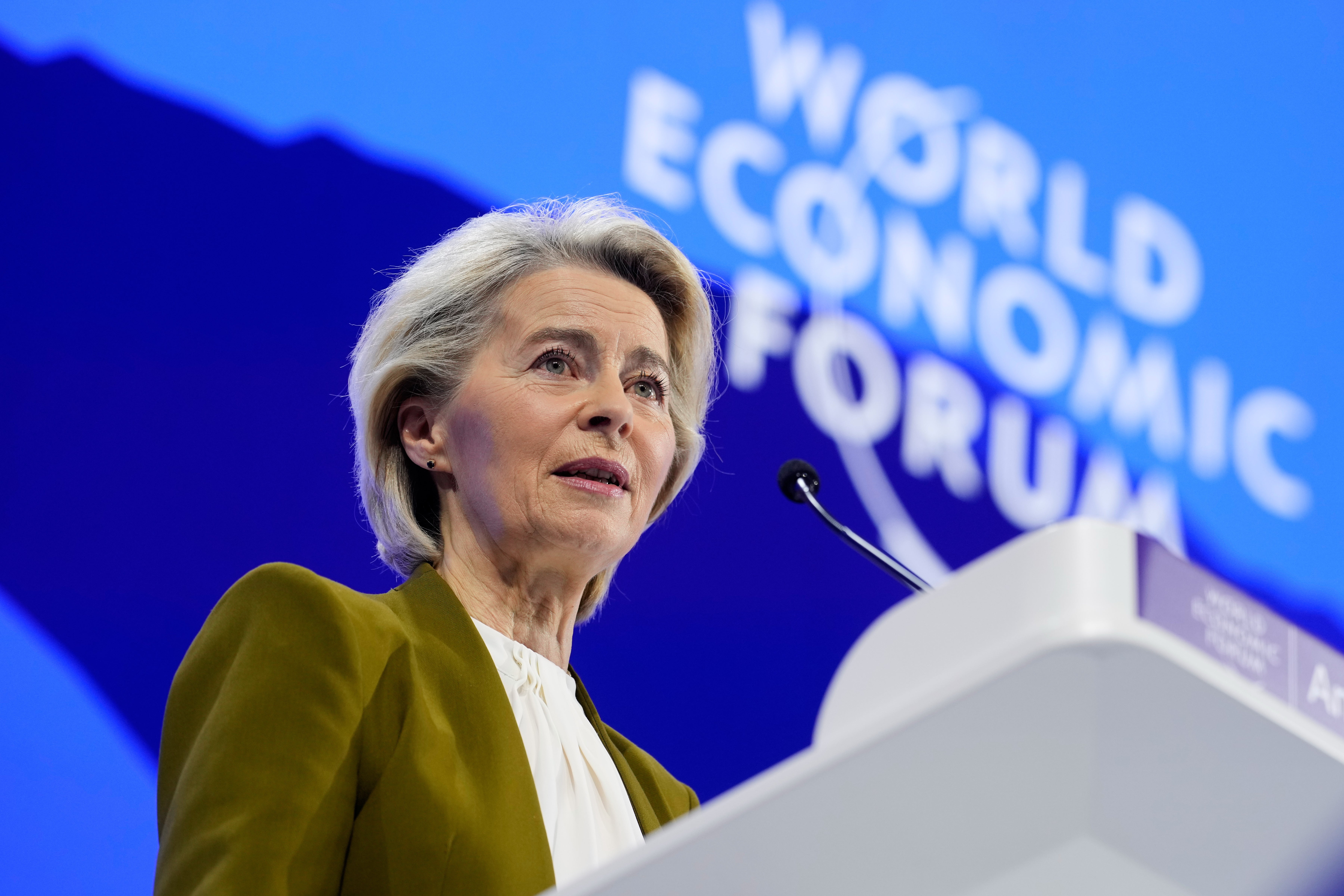 Ursula von der Leyen warned of a ‘downward spiral’ in the West