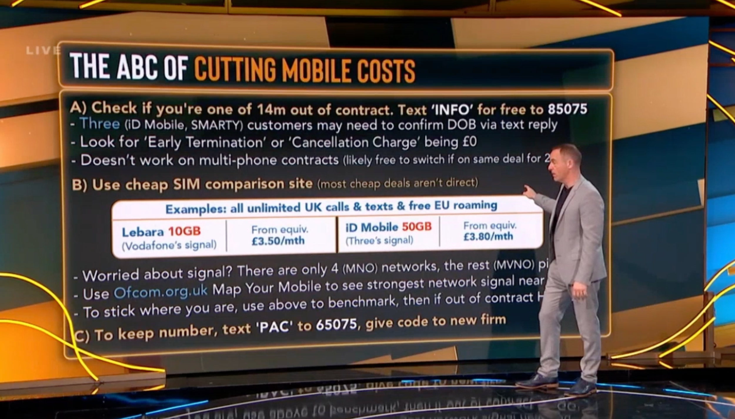 Martin Lewis issues money-saving advice to millions whose SIM contract has run out