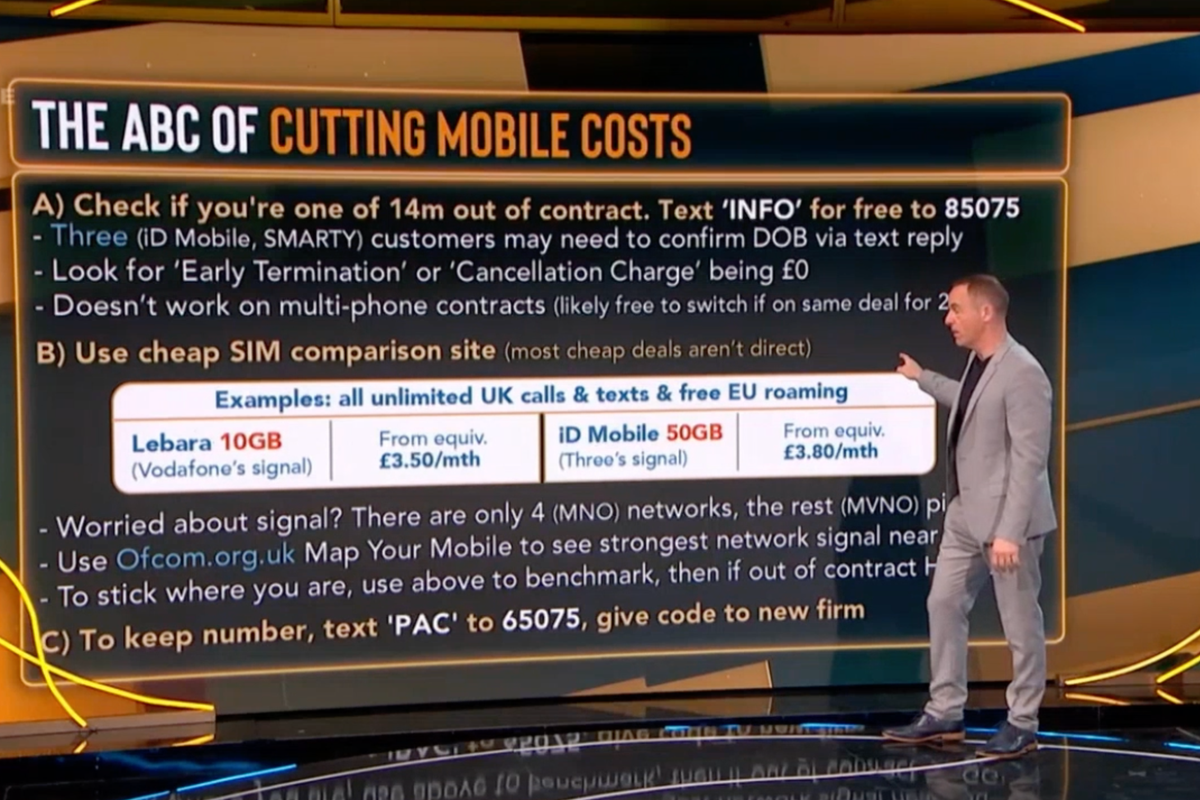 Sim Lewis Martin Lewis issues money-saving advice to millions whose SIM contract ...