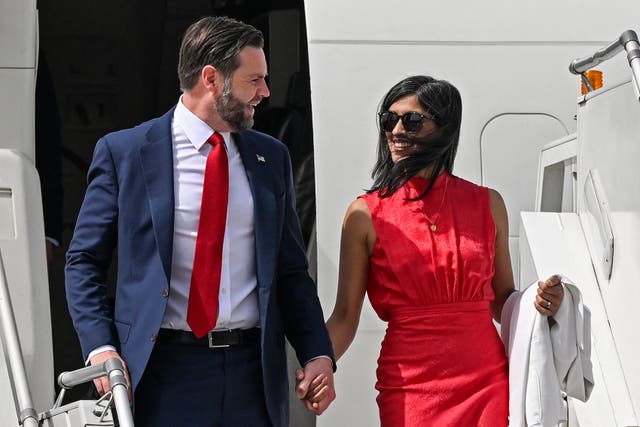 <p>The couple already has three children together: an eight-year-old son named Ewan, a five-year-old son named Vivek and and a four-year-old daughter Mirabel</p>