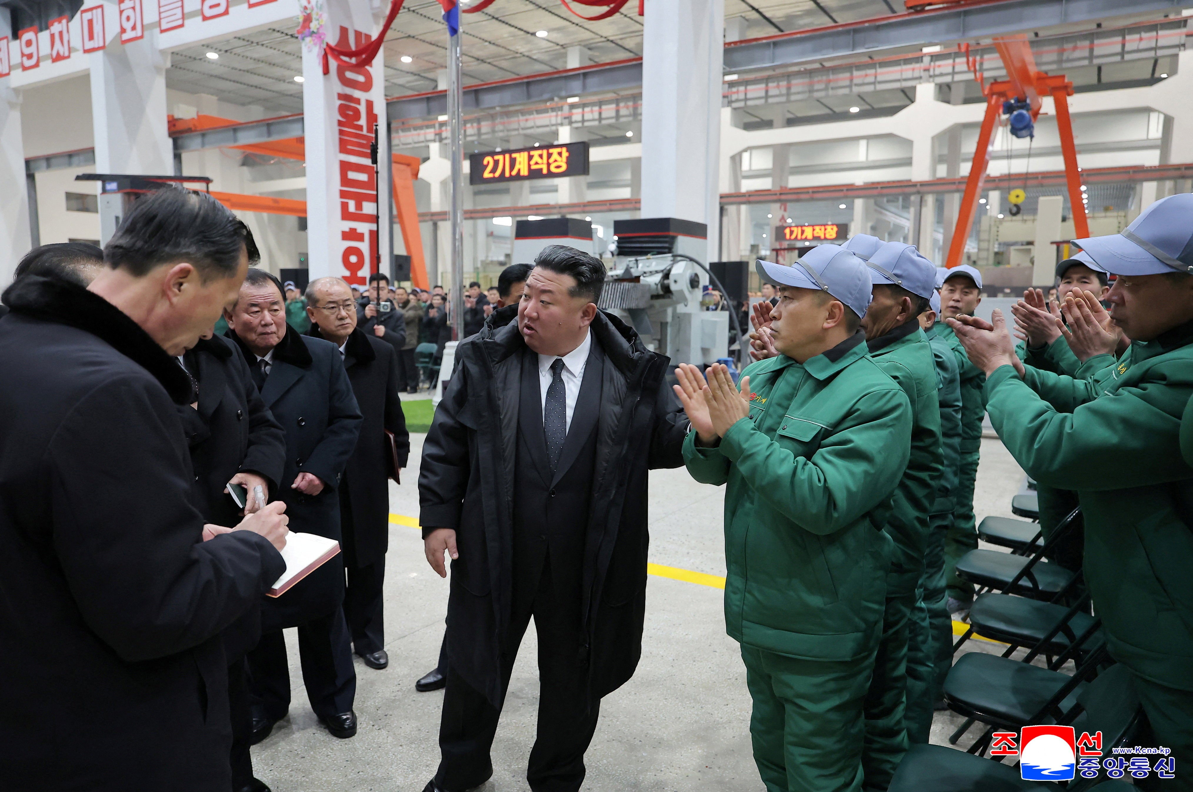 Kim Jong Un visits the Ryongsong Machine Complex