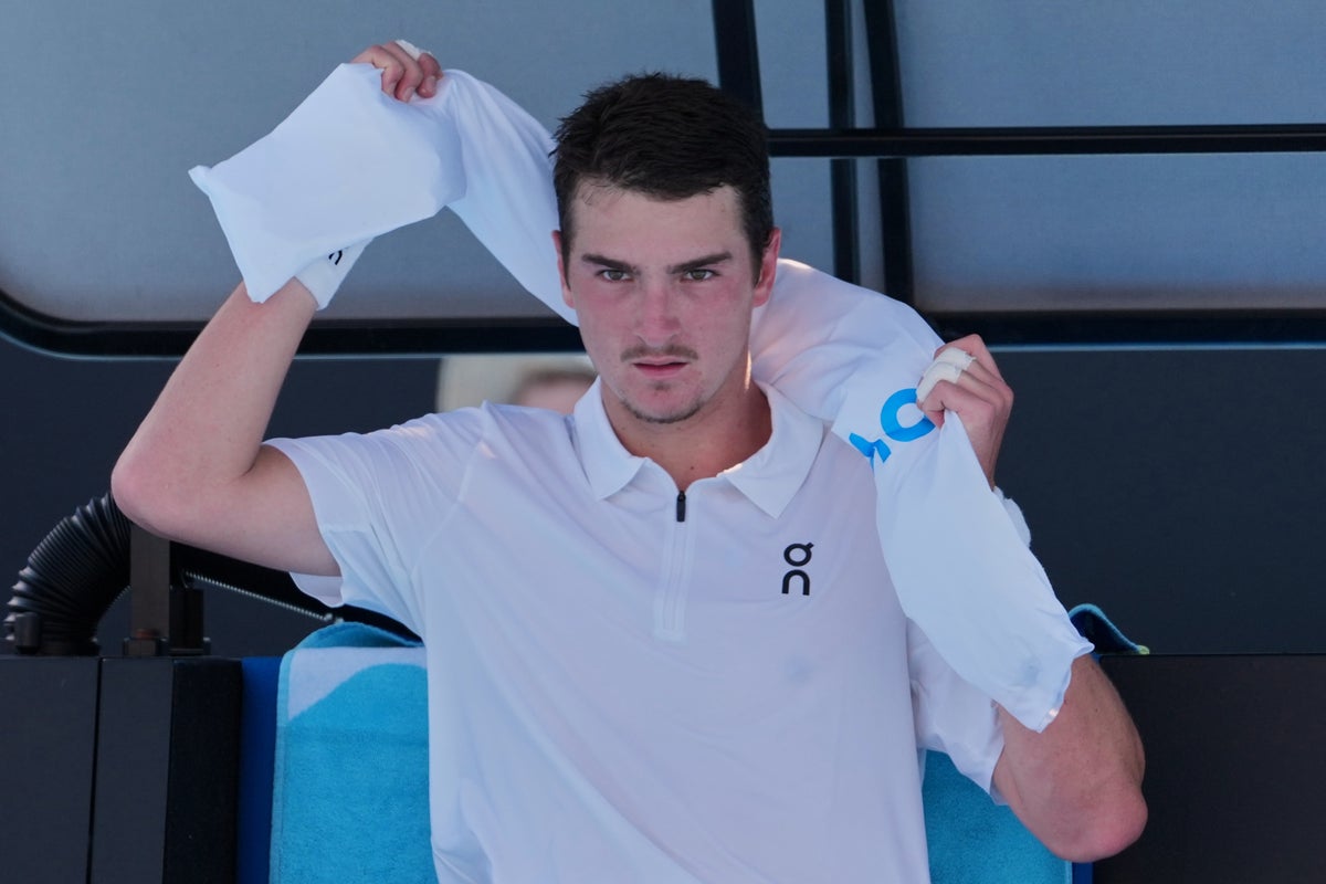 Joao Fonseca knocked out of Australian Open in first round after physical struggles