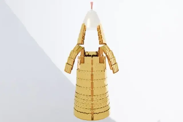<p>Tang Dynasty ‘gold armour’</p>