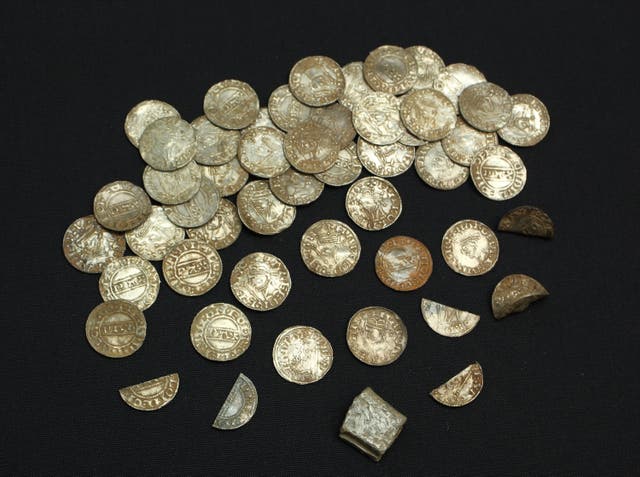 <p>Finders keepers? The 179 coins from a Harold II Yorkshire hoard</p>