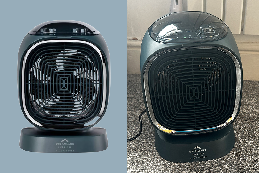 <p>The rapid heating function blasts hot air out in seconds </p>