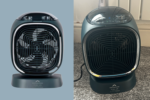 <p>The rapid heating function blasts hot air out in seconds </p>