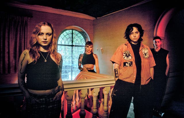 <p>Rock band Witch Fever </p>