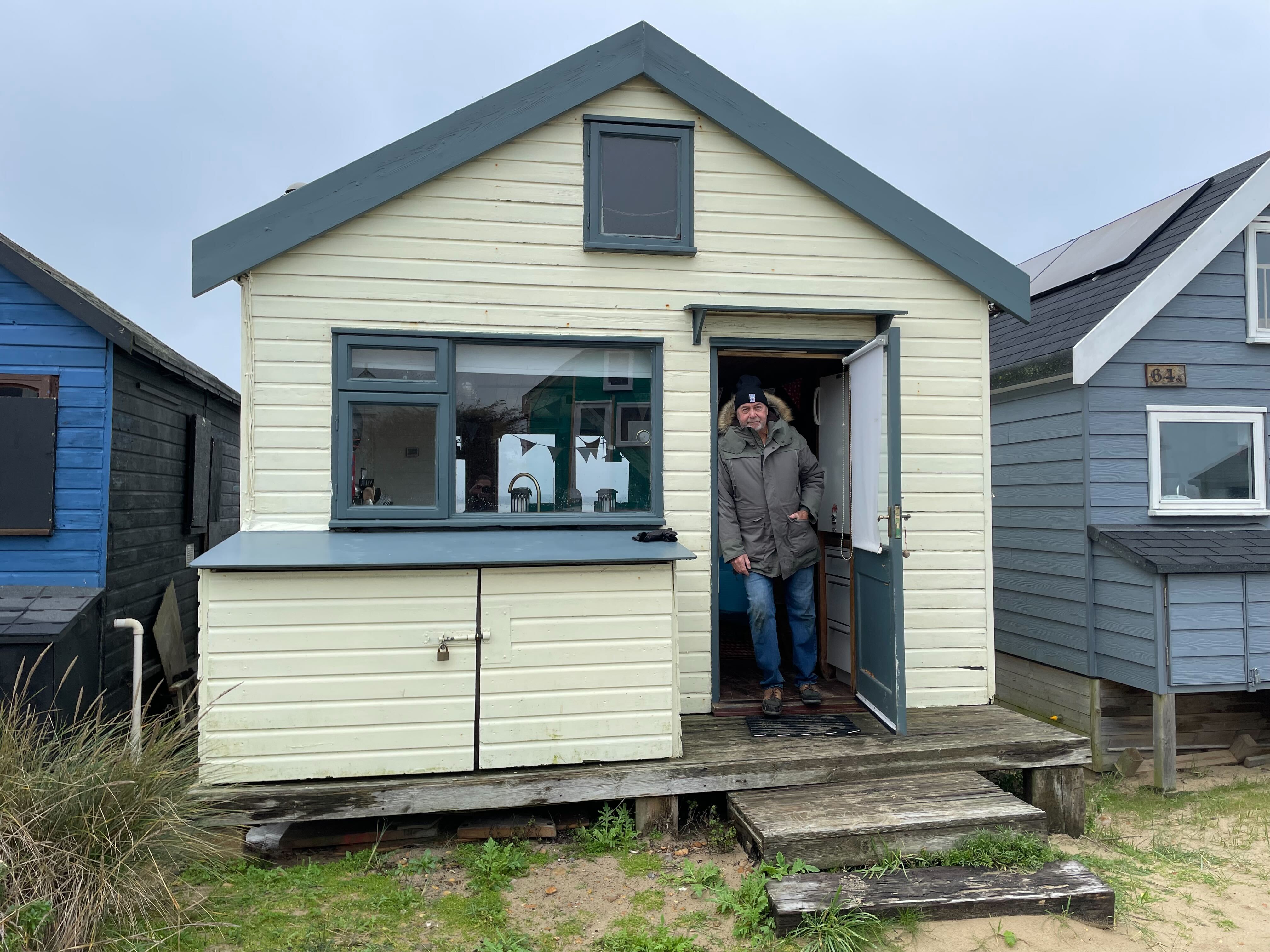 Mr Bath says the council's decision to target beach hut owners was sheer desperation - and its impact will see some looking to sell