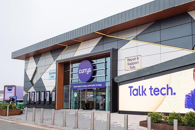 Currys has cheered a strong Christmas as artificial intelligence (AI)-powered technology booms (Currys/PA)